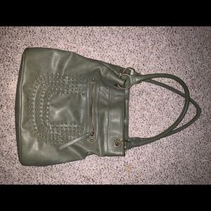 Olive green purse